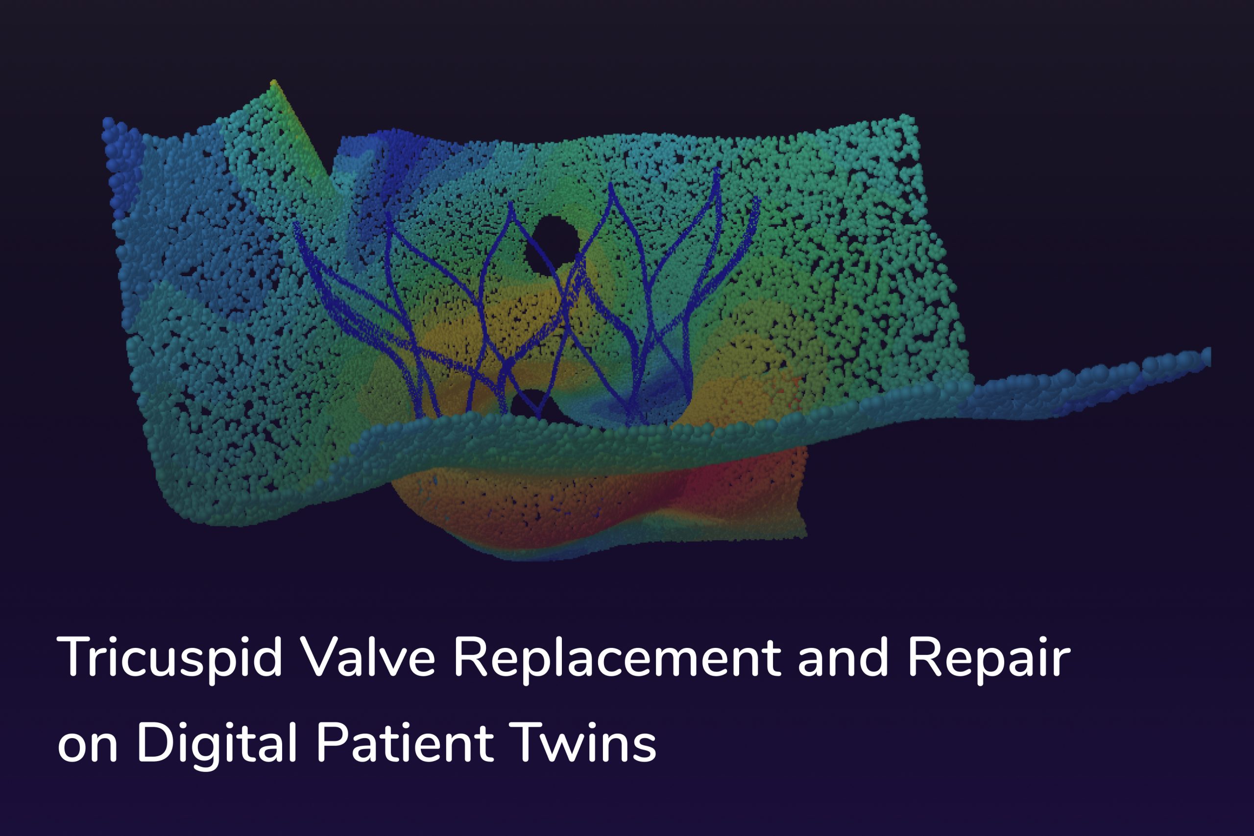 Tricuspid Valve Replacement and Repair on Digital Patient Twins: Solving Challenges with Analysis and Simulation