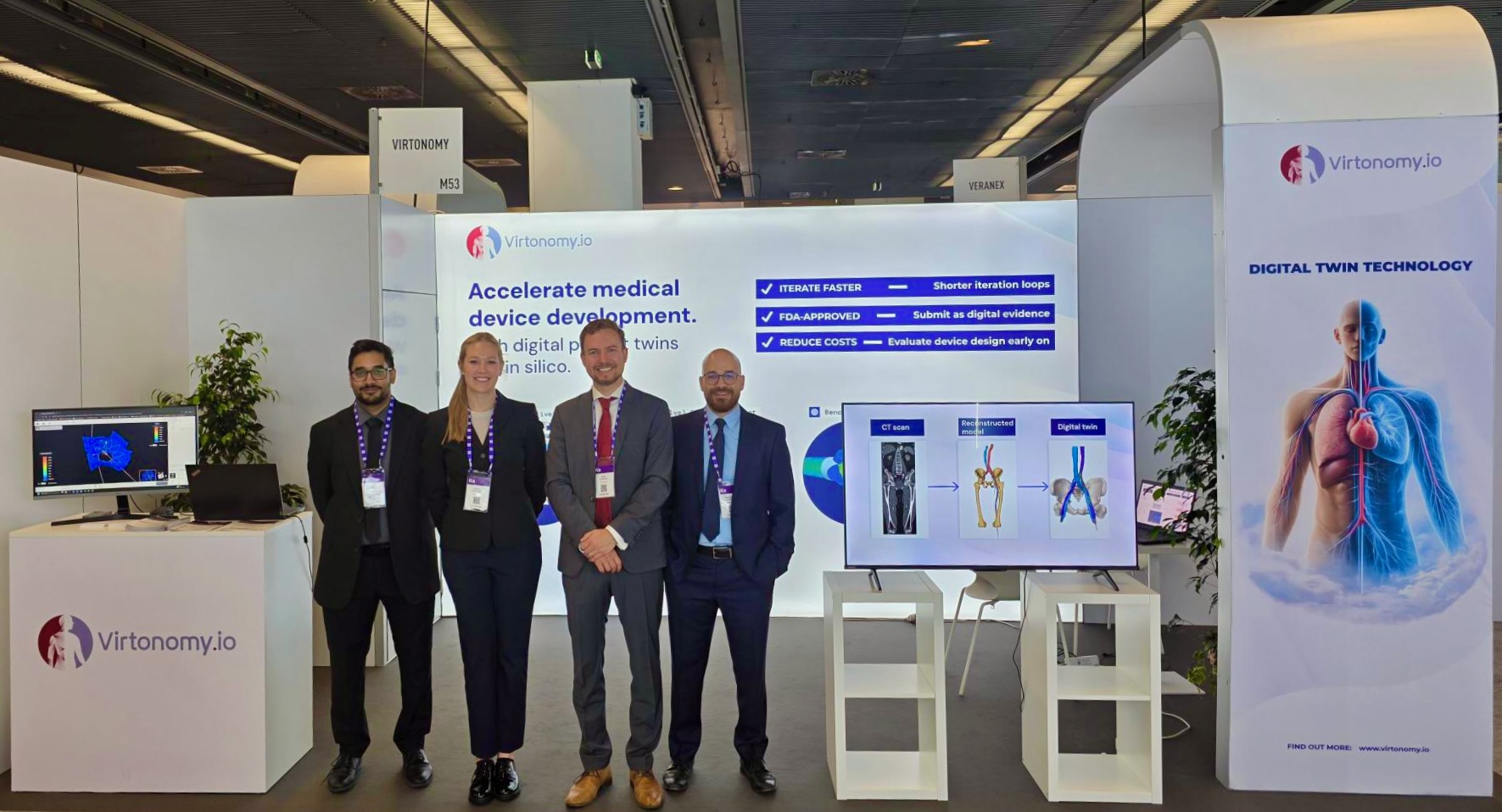 events with Virtonomy - Virtonomy team at conference
